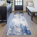 Washable Area Rugs 2'x6' Non-Slip Modern Abstract Soft - Image 5