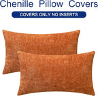 CaliTime Fall Throw Pillow Covers Decorative 16 X 26 Inches Pack of 2 Cozy - Image 6