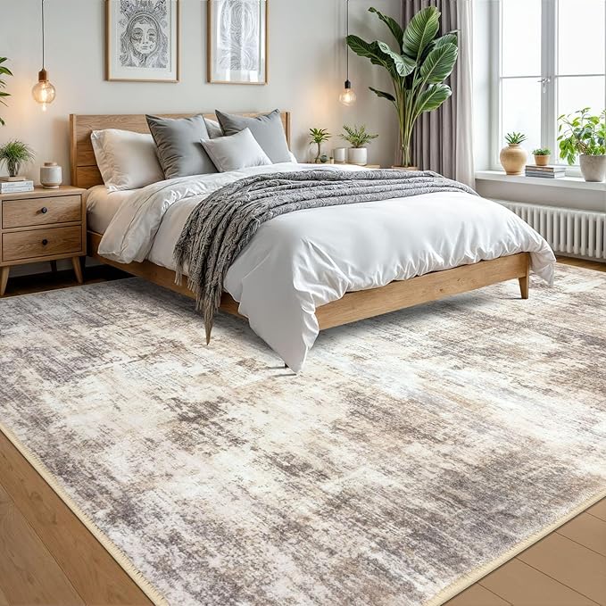 IOHOUZE Abstract Area Rugs 9x12 Ft Washable Large Rugs - Image 8