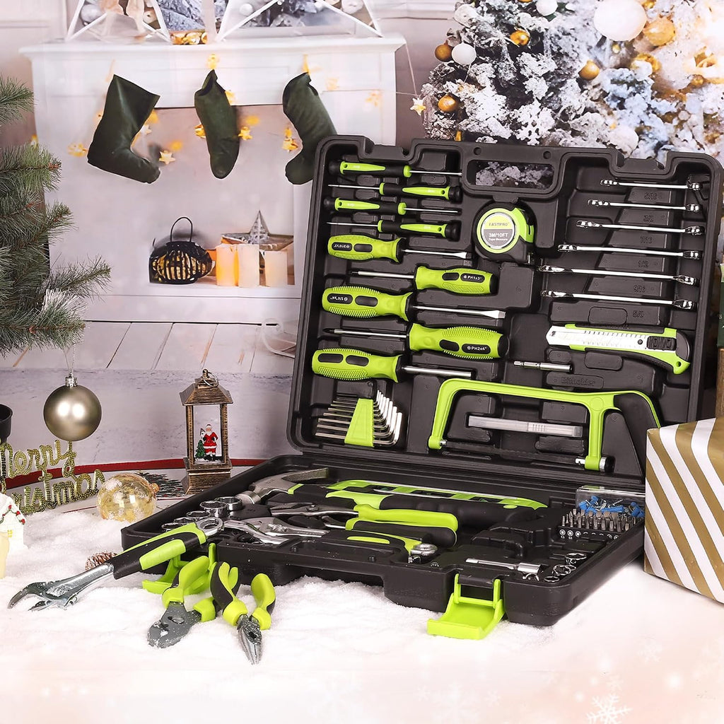 FASTPRO 198-Piece Home Repairing Tool Set with Tool Box