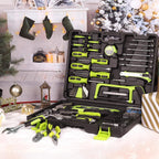 FASTPRO 198-Piece Home Repairing Tool Set with Tool Box