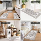 HEBE Boho Kitchen Rug Sets 3 Piece - Image 4