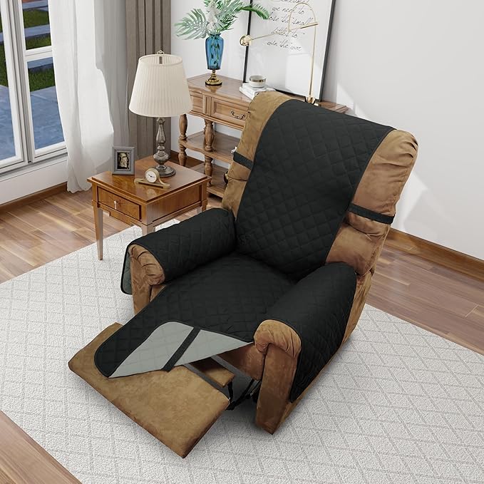 Recliner Chair Covers Reversible Sofa Cover Couch Cover by LuxshareHome
