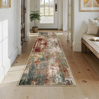 Washable Area Rugs 2x9 Non-Slip Modern Abstract Soft - Image 7