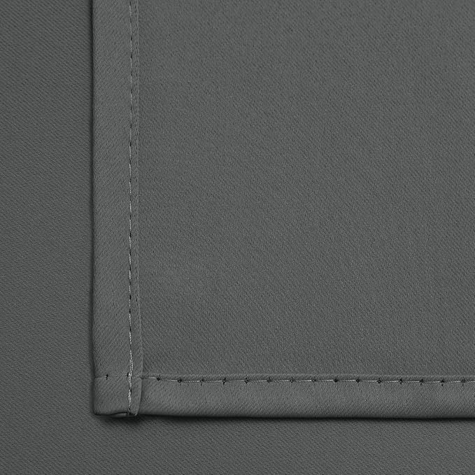 Yakamok Grommet Room Darkening Thermal Insulated Blackout Curtains Window Panels - Image 5