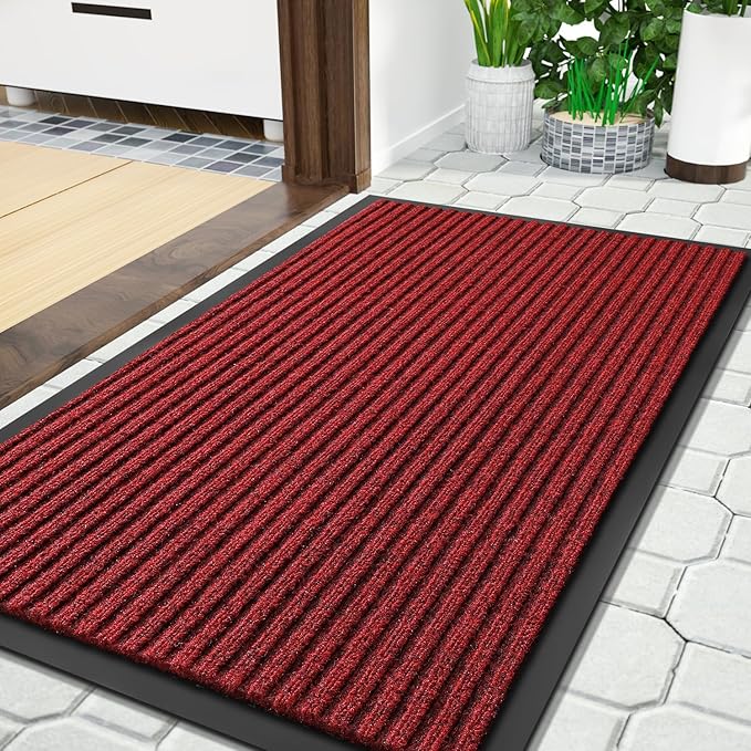 Yimobra Front Door Mat Outdoor Indoor Entrance, 100% Waterproof All-Season All by Yimobra