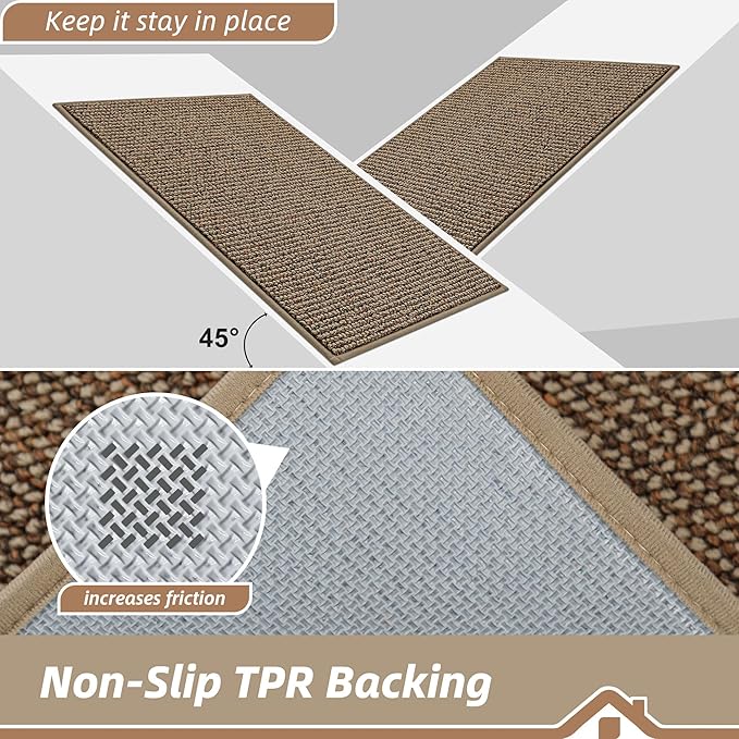 BEQHAUSE Kitchen Rugs 20"x32", Non-Slip Kitchen Mats - Image 4