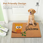 Owl - 17"x29" - Coir Door Mat - Welcome Mats - Image 7