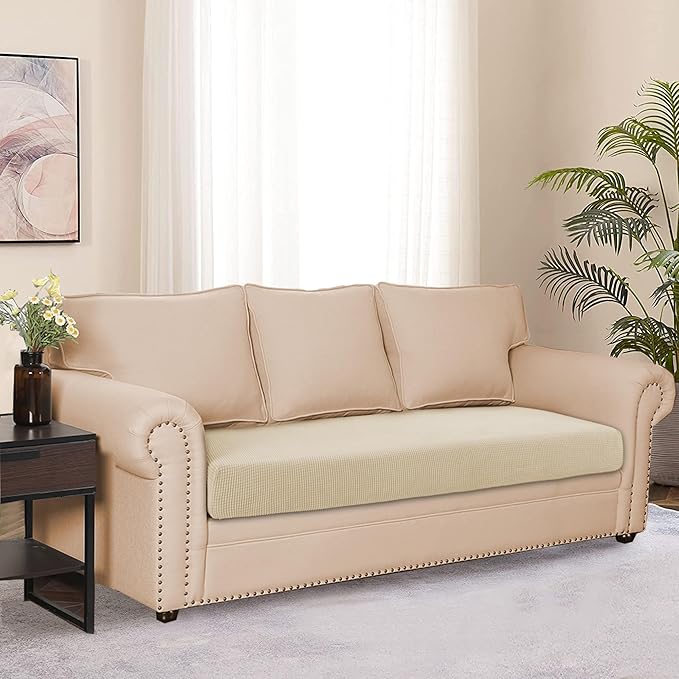 Water Repellent Sofa Cushion Slipcovers, Stretch Spandex 3 Seats Sette Cushion - Image 2