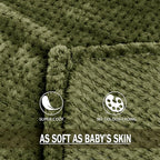 Exclusivo Mezcla Fleece Bed Blanket King Size, Super Soft and Warm Blankets - Image 8