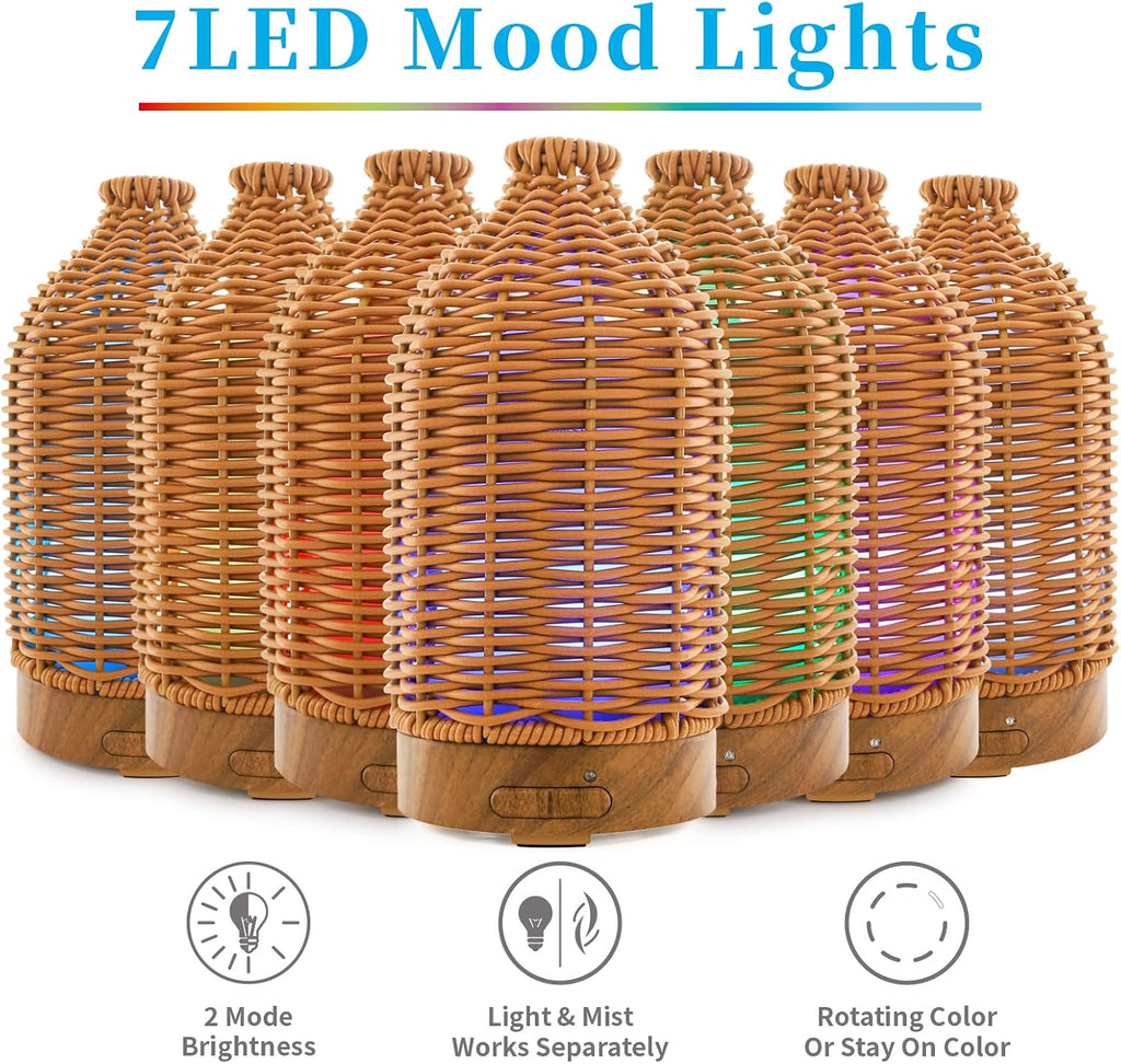 Essential Oil Diffuser - Multifunction Aromatherapy Diffuser