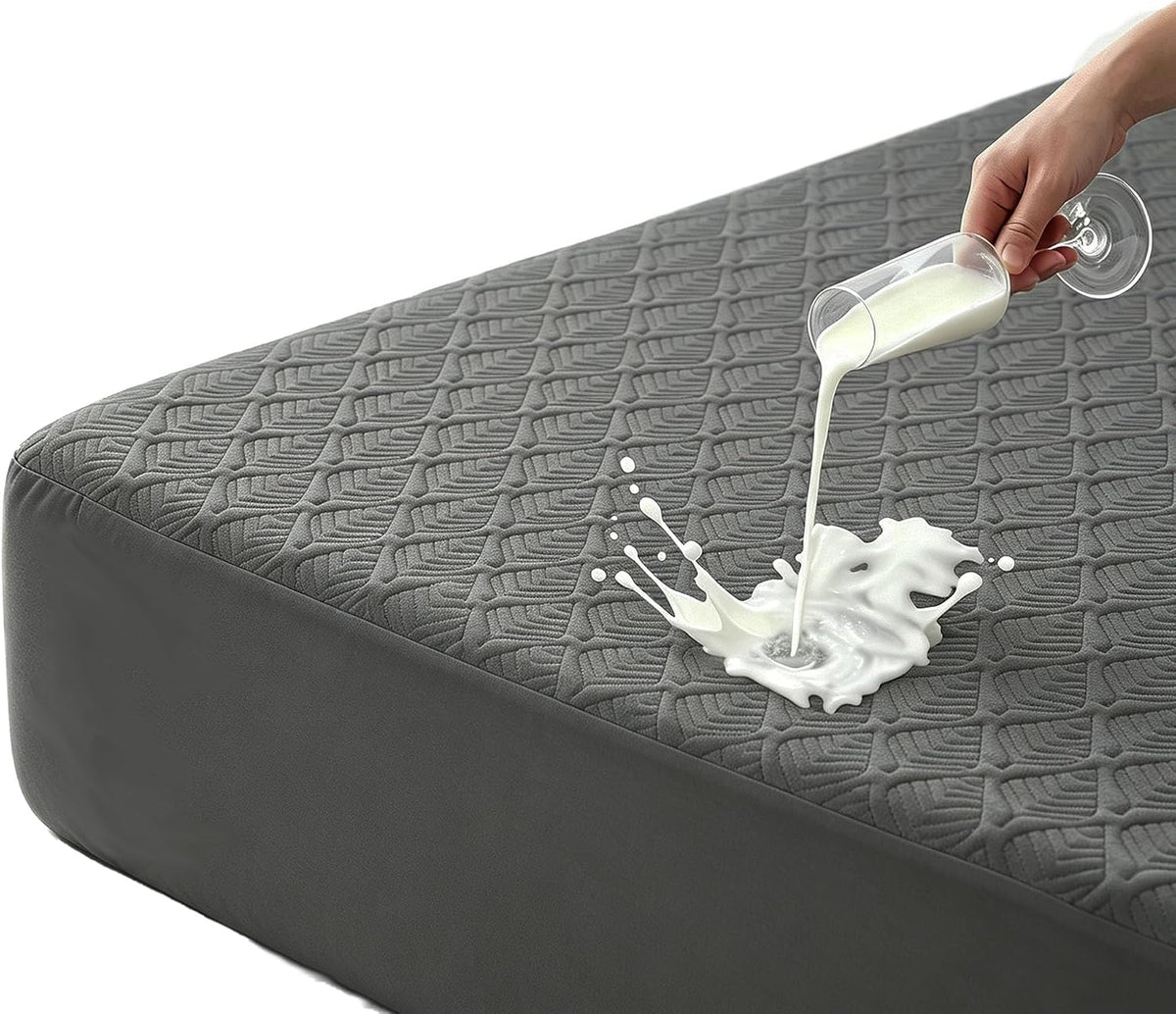 Softhour Twin Cooling Mattress Protector ，3D Waterproof Mattress Protector