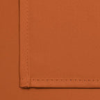 Yakamok Soft and Smooth Orange Blackout Curtains - Image 7