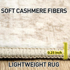 5x7 Area Rugs Washable Rug: Modern Abstract Living Room Rug Soft Anti-Skid Thin - Image 6