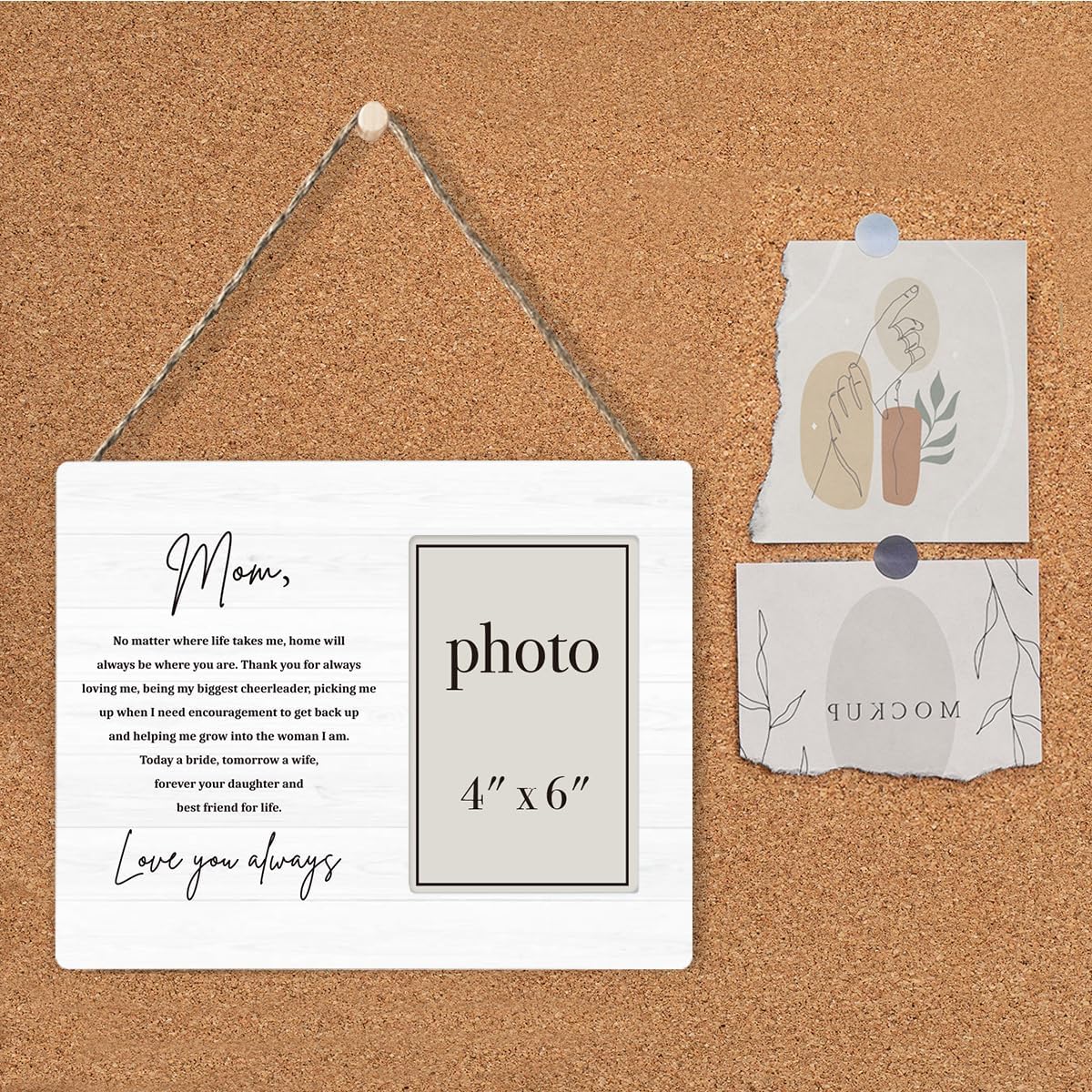 Mother of the Bride Gifts Picture Frame, Wedding Gifts for Mom from Bride