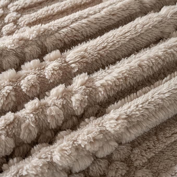 60x80 Inch Brown Twin Blanket - Image 5