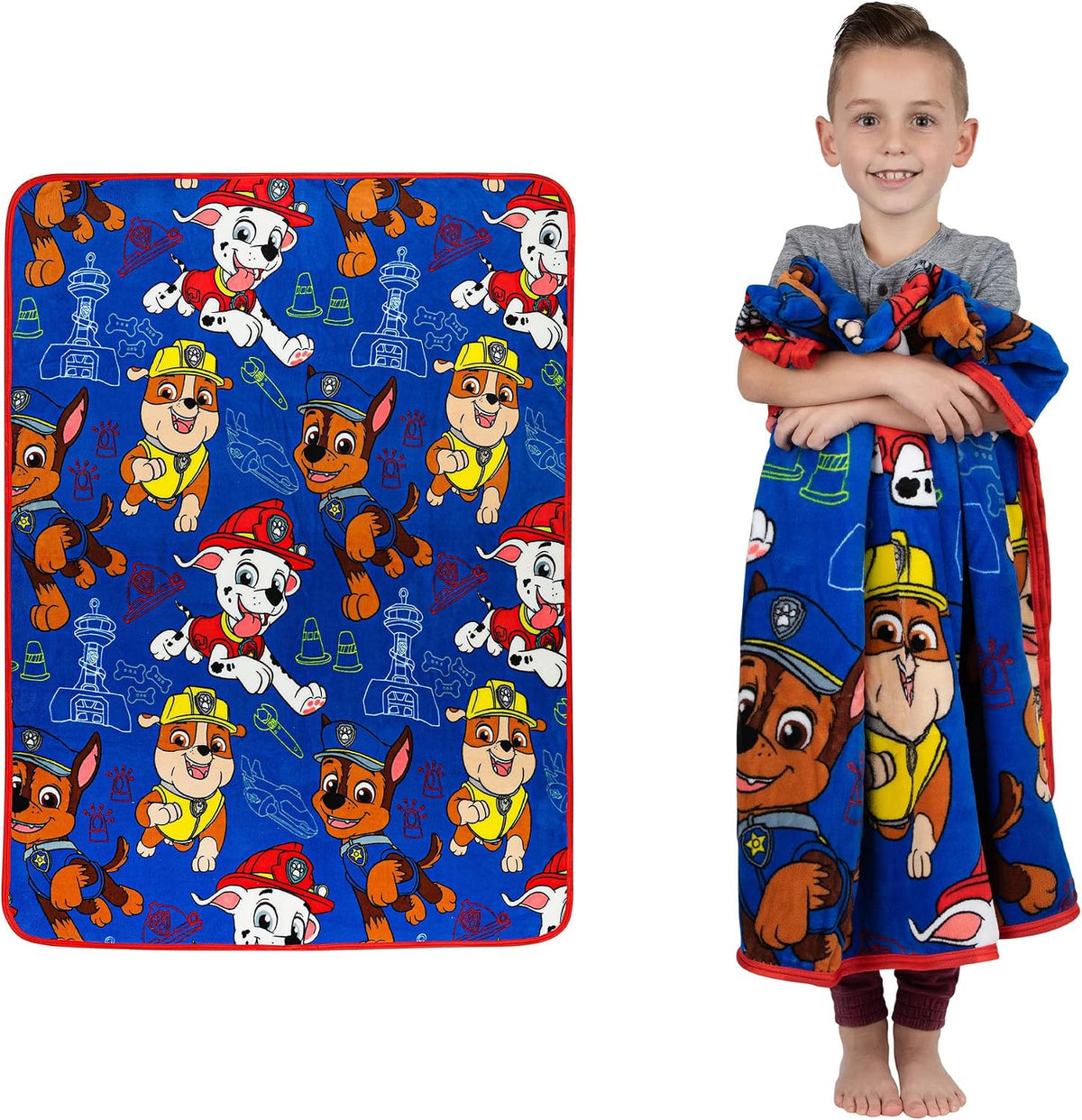 Franco Hot Wheels Kids Bedding Super Soft Plush Throw Blanket, 46 in x 60 in, (Officially Licensed Product)