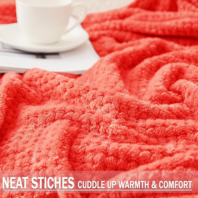 Exclusivo Mezcla Fleece Throw Blanket Extra Large, Super Soft and Warm Blankets - Image 4