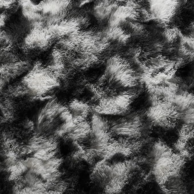4x6 Ft Shag Area Rug for Bedroom Living Room, Tie-Dyed Ultra Soft Fluffy Furry - Image 8