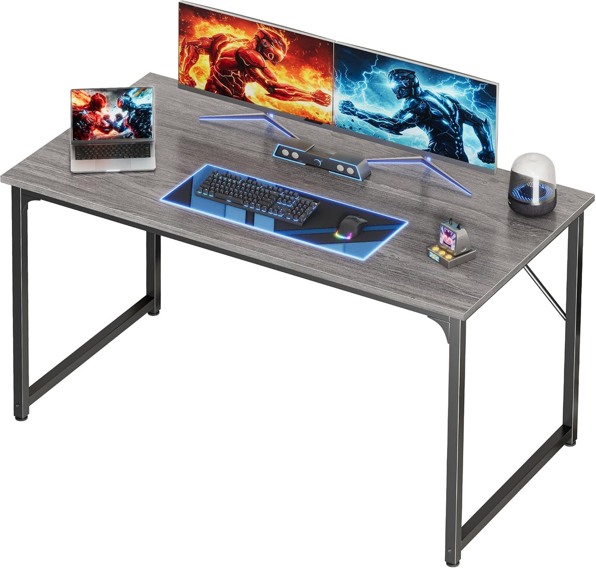 PRAISUN 47 X 24 Inch Computer Desk with Deeper Desktop