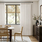 MIULEE Pinch Pleated Thick Linen Curtains 92 Inches Long 2 Panels - Image 5