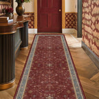 2x6 Turkish Kitchen Runner Rugs Non Skid Washable - Image 6