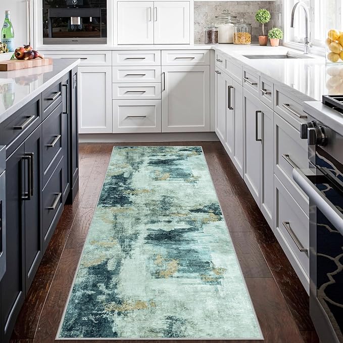 Runner Rug for Hallways Kitchen 2'6"x8' Washable Non Slip: Carpet Non Skid 8ft - Image 3