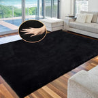 ORINOVA Black Washable Area Rugs 6x9 Rugs - Image 3