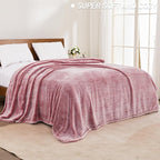 Exclusivo Mezcla Plush Fuzzy Fleece Throw Blanket Extra Large, Super Soft - Image 6