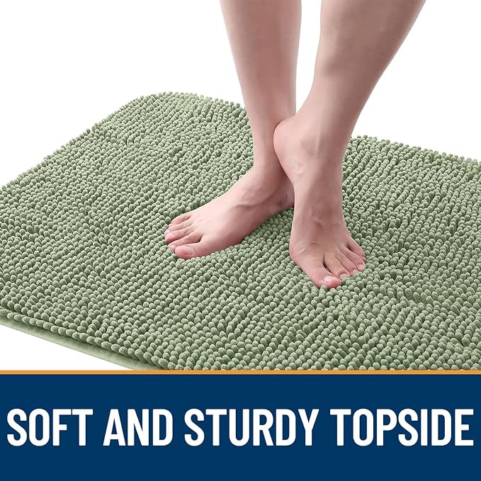 OLANLY Dog Door Mat for Muddy Paws 47x32, Absorbs Moisture and Dirt, Absorbent - Image 4