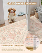 Hallway Runner Rug 2x12, Extra Long Washable Runner Rugs - Image 6