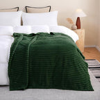 Green Fleece Throw Blanket 50”×60” - Image 4