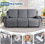 TAOCOCO 100% Waterproof Recliner Couch Cover, Non Slip Split Couch Covers - Image 6