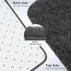 Amearea Premium Soft Fluffy Rug Modern Shag Carpet, 5.3x7.5 Feet, Fuzzy Plush - Image 5