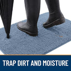 OLANLY Dog Door Mat for Muddy Paws 30x20, Absorbs Moisture and Dirt, Absorbent - Image 2