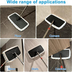 4 Pack Mop Heads Replacements for Ocedar Hardwood Floor 'N More Microfiber Mops,Terry Cloth Mops Refills 15 x 8 Flat Dust Mop Pads for O Cedar mop,Washable&Reusable Mopping Pads (Handle Not Included)