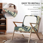 8Pcs Outdoor Cushion Covers, Patio Cushion Covers, Stretch Elastic Slipcovers - Image 5