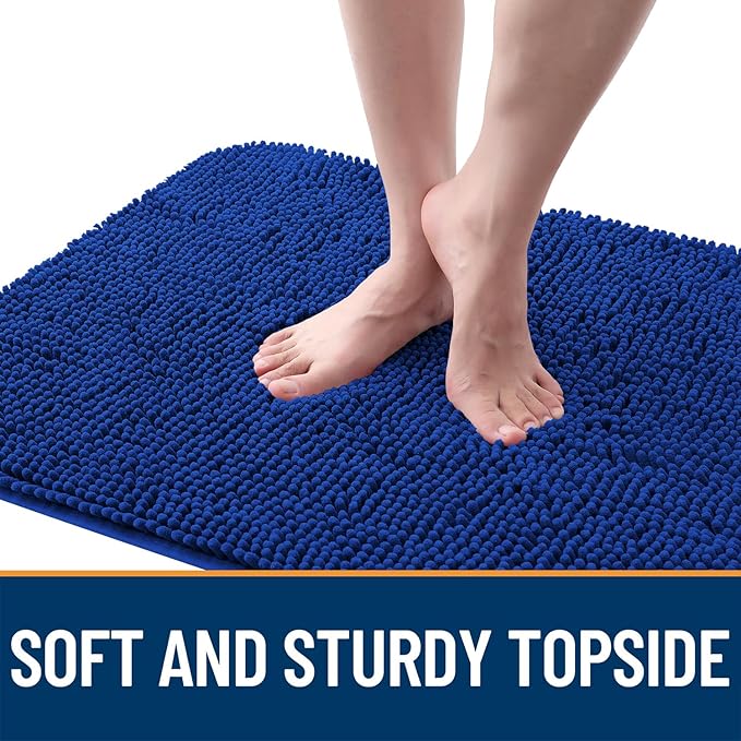 OLANLY Dog Door Mat for Muddy Paws 59x35, Absorbs Moisture and Dirt, Absorbent - Image 4
