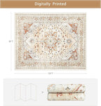 Washable Rugs 8x10 Area Rugs for Living Room, Rugs for Bedroom, Large Carpets - Image 2