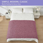 Bigacogo Chunky Knit Throw Blanket - Image 3