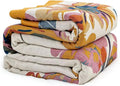 MSGKV Boho Throw Blanket 60''x80'', 100% Cotton Blanket by MSGKVHomeTextiles