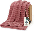 Bedsure GentleSoft Dusty Pink Twin XL Blanket by BEDSURE