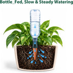 Terracotta Watering Spikes for Plastic Bottles, 5-Pack
