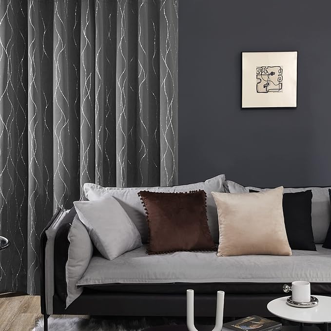 Deconovo Blackout Curtains, Thermal Insulated Soundproof Curtain Drapes - Image 8