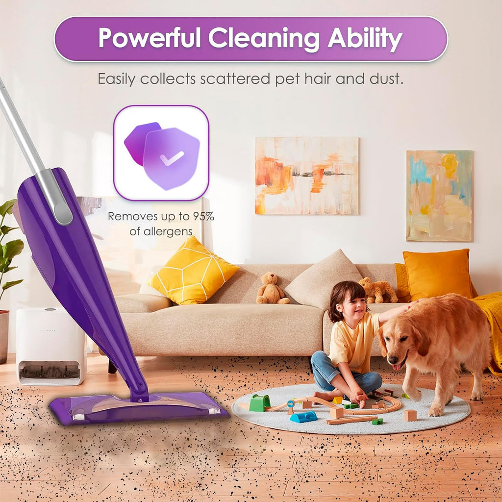 (25 Pack) Mop Pad Refill Compatible with Swiffer WetJet Mop, Disposable Multi Surface Wet Jet Hardwood Floor Cleaner Spray Mop Pads Refills, Mop Cloth