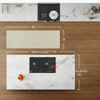 YDKGL 2x6 ft Kitchen Runner Rugs Mat Non Slip Woven Runners - Image 2