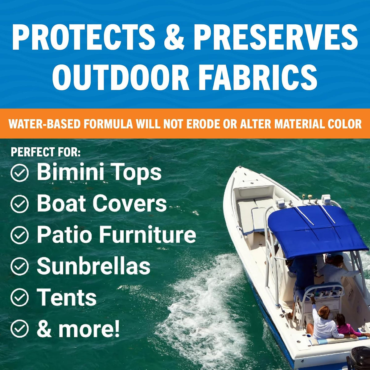 Fabric Waterproof Spray, 22 Fl Oz Heavy Duty Protector and Repellent