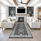 Washable 4x8 Hallway Runner Rug: Vintage 8ft Soft Runners - Image 4