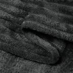 BEDELITE Fleece Throw Blanket for Couch – 3D Ribbed Jacquard Soft and Warm - Image 9