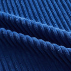 Topfinel Blue Throw Pillow Covers 18x18 Inch Set of 4, Soft Accent Corduroy - Image 9